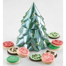 Collector's Edition Glitter Tree Cookie Jar