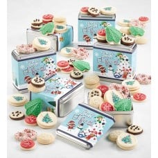 You've Been Elfed Mini Treats Gift Tin - Set of 6