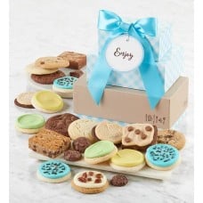 Classic Gift Tower with Message Tag - Enjoy