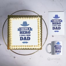 I Have a Hero I Call Him DAD Gift Set