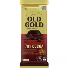 Cadbury Old Gold 70% Cocoa Chocolate Block 180g