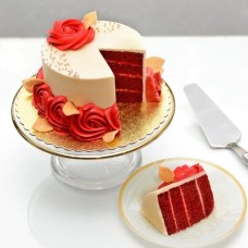 Red Rose Creamecheese Redvelvet Mini Cake