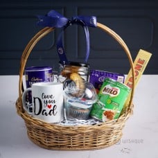 Love You Dad Sweet Tooth Gift Basket
