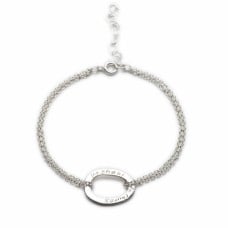 Your Life do shaol Silver Bracelet