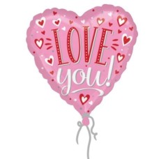 Pink Love Balloon - V