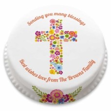 Spring Cross Cake (Letterbox gift cake(serves 2-4))