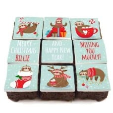 9 Sloth Brownies