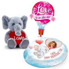 love is in the air gift set (letterbox gift cakes(serves2-4))