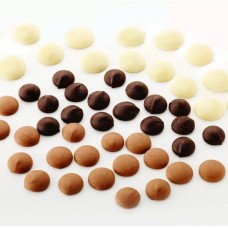 Large Bag of Chocolate Buttons, Dark