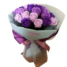 artificial flower, soap rose petal - 04