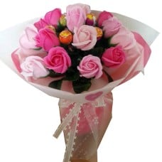 artificial flower, soap rose petal - 05
