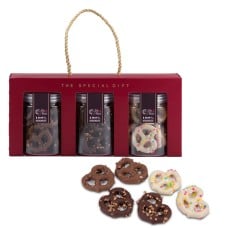 Assorted Chocolate Pretzel Box Set
