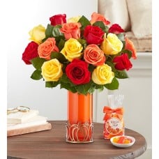 Joyful Harvest Rose Bouquet (Bouquet Only)