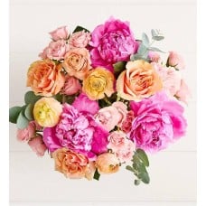 Stunning Sunset Peony Mixed Bouquet (Bouquet Only)