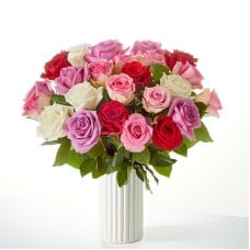 Full Heart Rose Bouquet (12 Roses)
