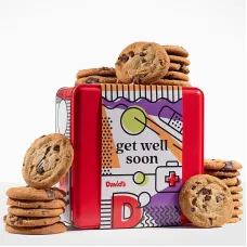 David's Cookies-Get Well Soon Cookie Tin