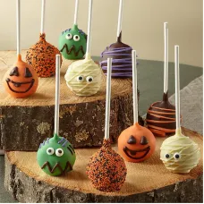 Chocolate Boo! Cake Pops