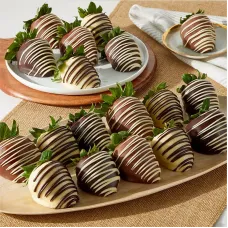 Classic Belgian Chocolate Covered Strawberries - 18 pc