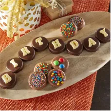 BIRTHDAY Belgian Chocolate Sandwich Cookies