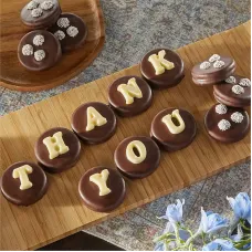 THANK YOU Belgian Chocolate Sandwich Cookies