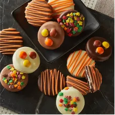Chocolate Covered Fall OREO Cookies