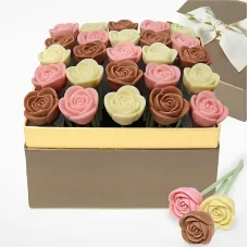 Blush Chocolate Rose Bouquet