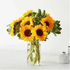 Shimmering Sunflower Bouquet