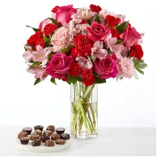 You're Precious Bouquet and Chocolate Gift Set