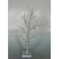 Artificial Decorative Led White Birch Tree