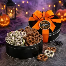 Frightfully Delightful Halloween Pretzel Treats Gift