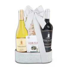 Dual Delight 2 Bottle Wine Gift Basket