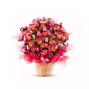 Pretty In Pink Candy Bouquet (Small)