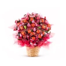 Pretty In Pink Candy Bouquet (Small)