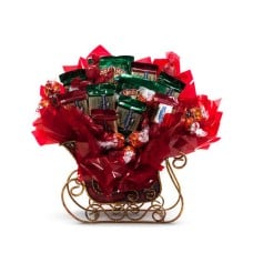 Holiday Sleigh Candy Bouquet (Regular)