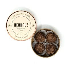 Dark Chocolate Truffles in Round Box Small