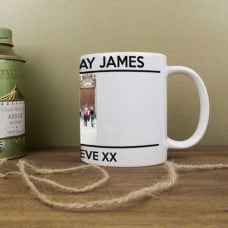 Personalised Message Photo Mug