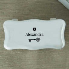 Personalised Lock And Key Trinket Box