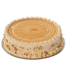 Marble Butterscotch Cake (8 portions)