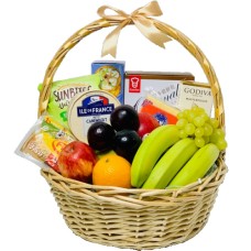 Gourmet Fruit, Cheese, Choco Hamper