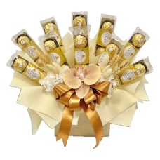 Golden Ferrero Rocher Classic Bouquet