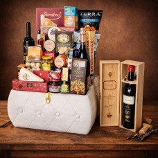 White Luxury Gift Hamper (HALAL)