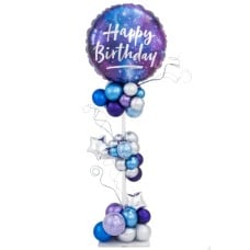 Awesome Happy Birthday Balloon Stand