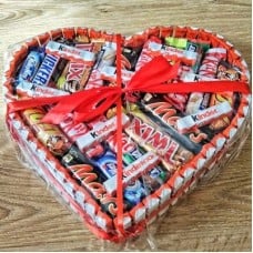 Heart Shaped Chocolate Assortment