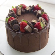 Chocolate Berry Sponge Cake