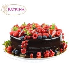 Chocolate Berry Cake - 1Kg