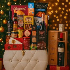 White Luxury Gift Hamper (HALAL)