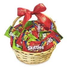 'Taste The Rainbow' Skittles Gift Basket