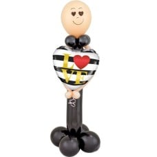 Sweetheartâ€™S Man Shape Balloon Stand