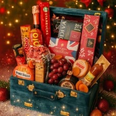 Luxury Suitcase Deli Gift Hamper (HALAL)