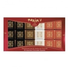 Maxim's De Paris 36 Assorted Chocolate Squares